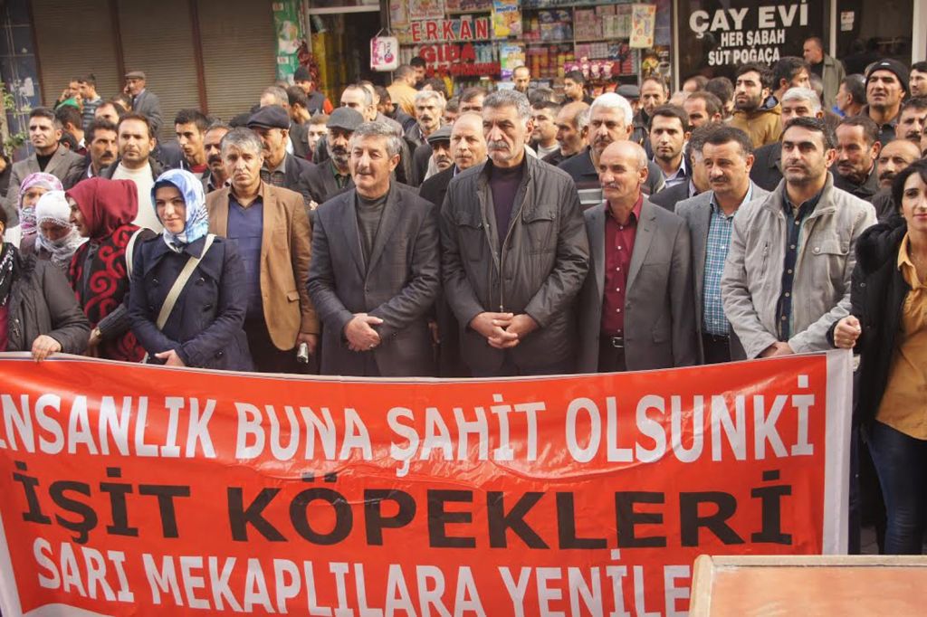 DBP Iğdırda basın açıklaması gerçekleştirdi