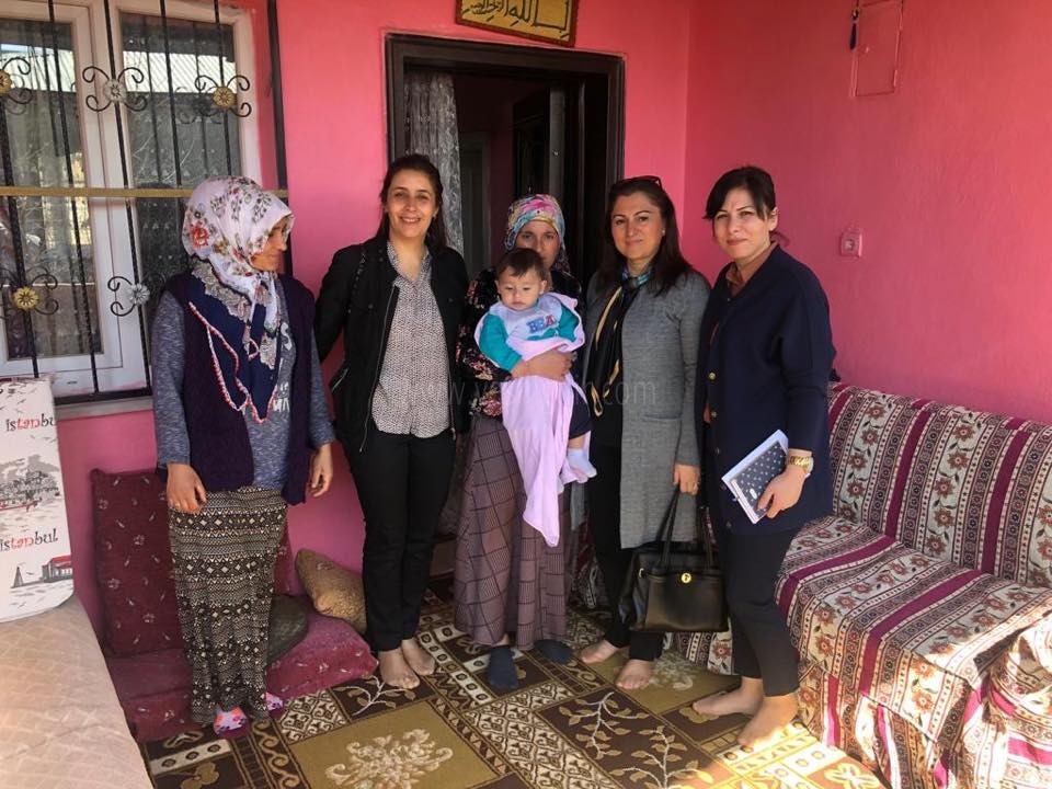 Sema Ünlü Aile Ziyaretleri Gerçekleştirdi