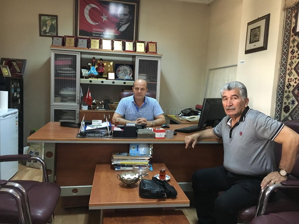 Kanaat Önderi Artantaştan Nezaket Ziyareti