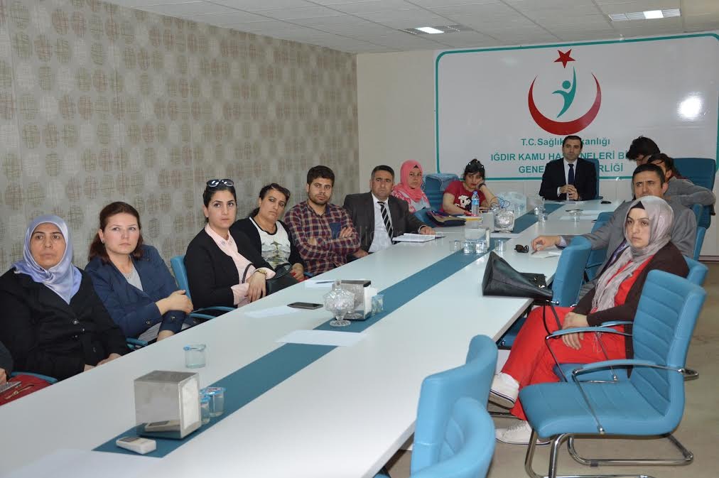GENEL SEKRETERLİKTE SAĞLIK ÇALIŞANLARINA KBRN FARKINDALIK EĞİTİMİ VERİLDİ