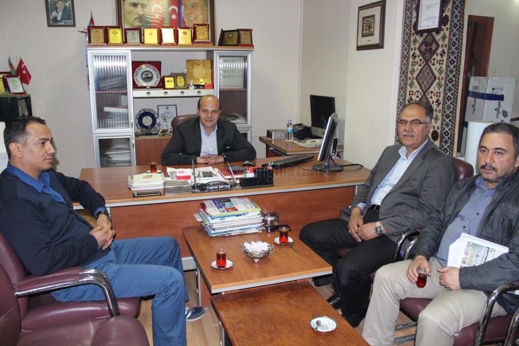 Cengiz Şeyran Gazetemizi ziyaret etti