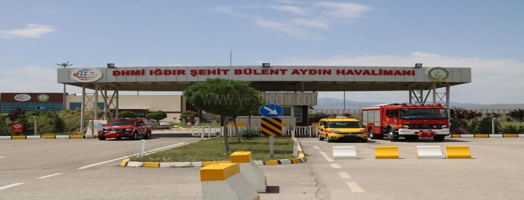 NİSAN AYINDA IĞDIR ŞEHİT BÜLENT AYDIN HAVALİMANINDA 21594 YOLCUYA HİZMET VERİLDİ