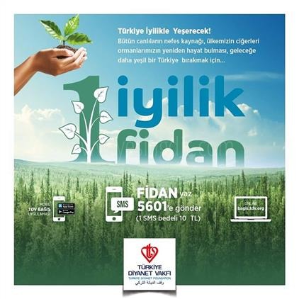 Ateşi söndürmek için su taşıyan karınca misali
