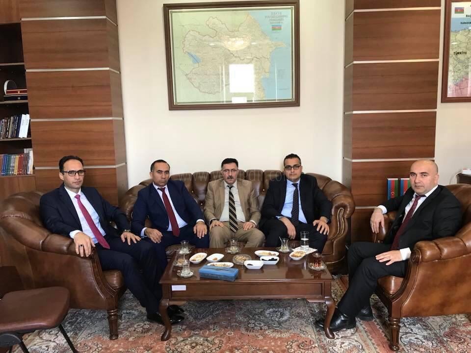Kars Konsolosu Guliyeve ziyaret