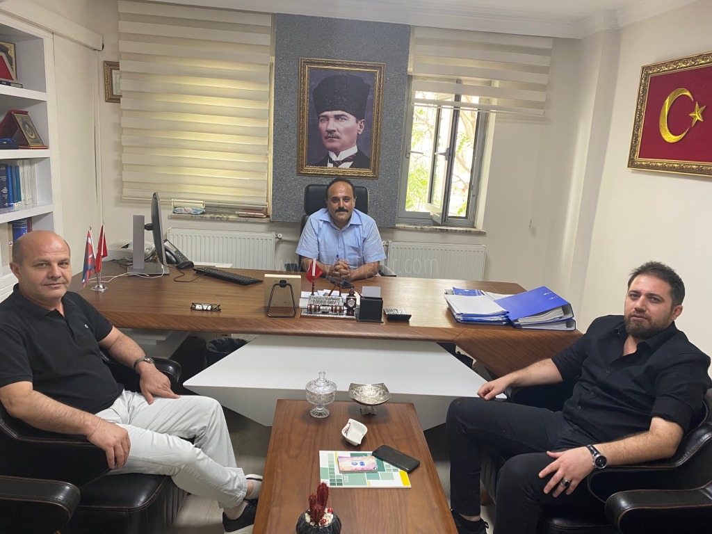 TİCARET MÜDÜRÜ ÖNALA NEZAKET ZİYARETİ