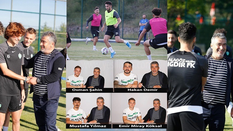 Alagöz Holding Iğdır Spor'dan Yıldız Transferler