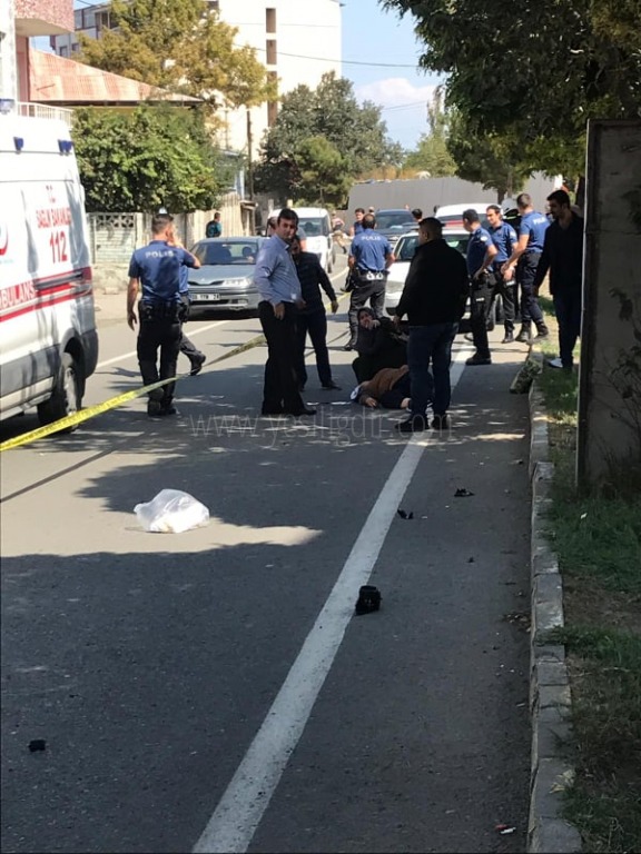 Motorsiklet kazası 2 Yaralı