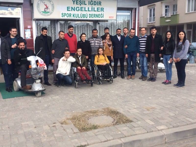 Iğdır Ülkü Ocakları Engellileri Unutmadı