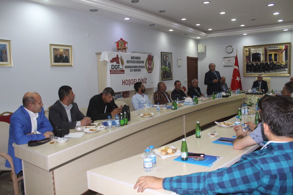 DOĞU ANADOLU GAZETECİLER FEDERASYONU IĞDIR BAŞKANLAR KURULU TOPLANTISI SONA ERDİ