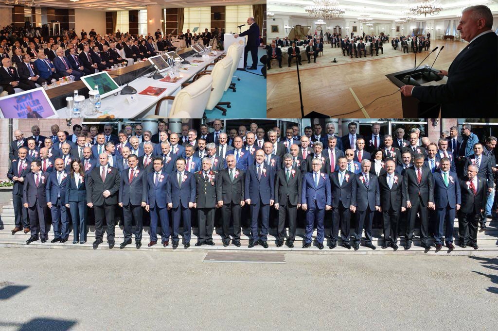 VALİLER BULUŞMASI GÖLBAŞI'NDA BAŞLADI