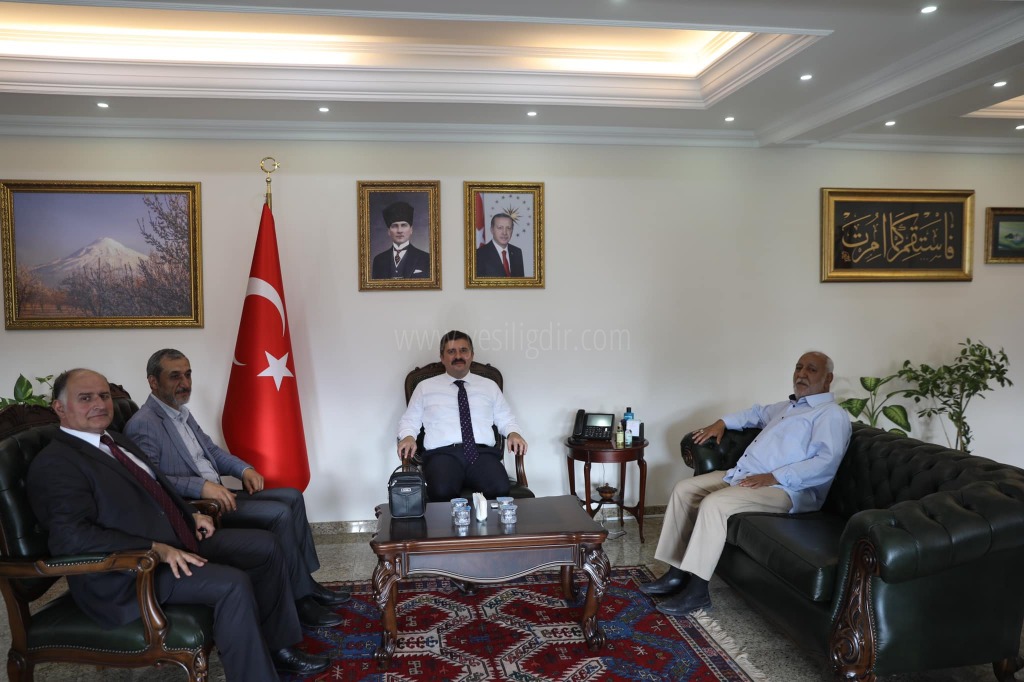 Ehl-i Beyt Alimleri Derneğinden Vali H Engin Sarıibrahime ziyaret