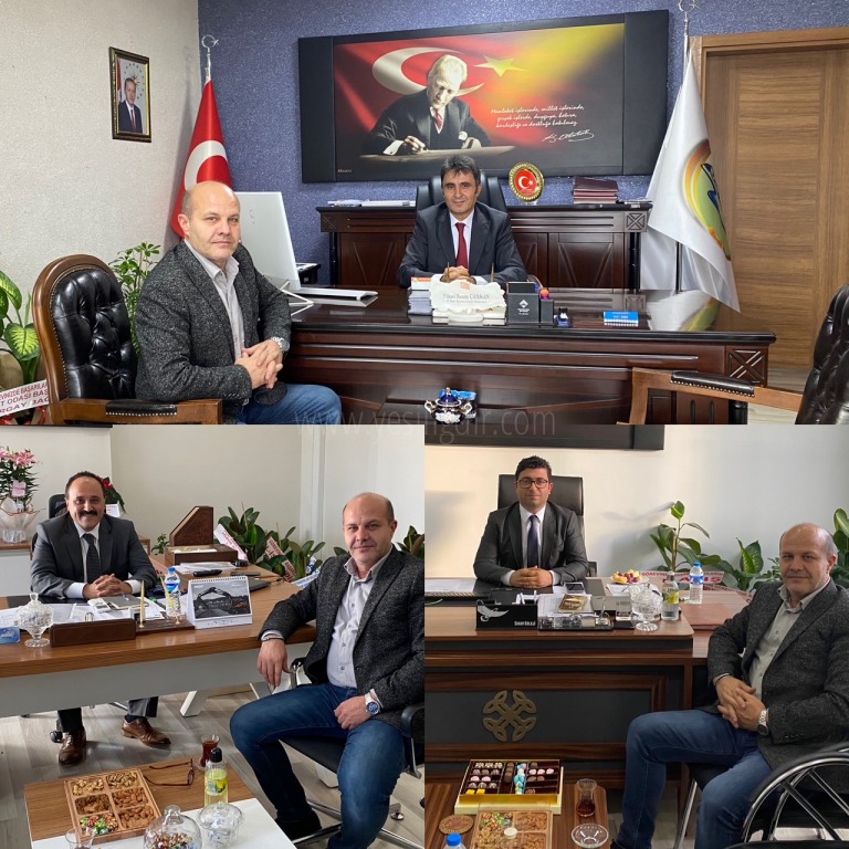 ÖZEL İDARE GENEL SEKRETER VE YARDIMCILARINA HAYIRLI OLSUN ZİYARETİ