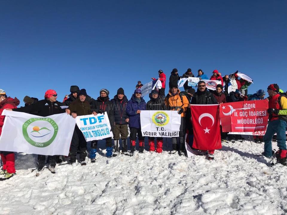 Allahuekber Dağı Şehitleri Anma Tırmanışı Gerçekleştirildi