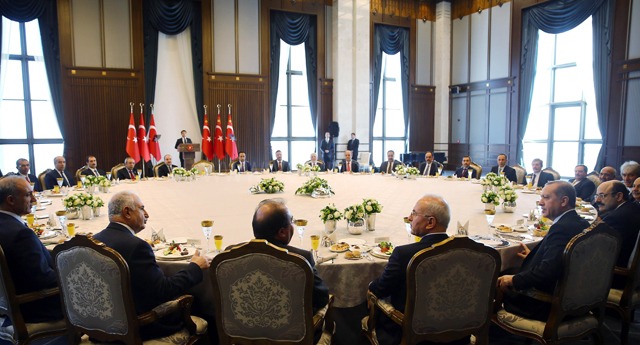 Cumhurbaşkanı Erdoğan Rektörleri Kabul Etti