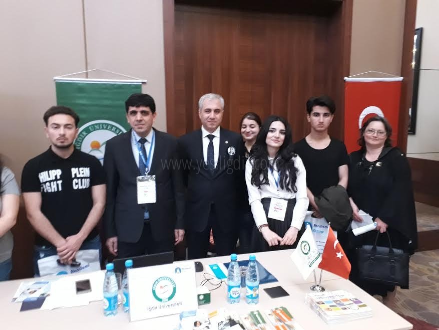 Rektör Alma Baküde Türk Üniversitelerini Tanıtım Fuarına Katıldı