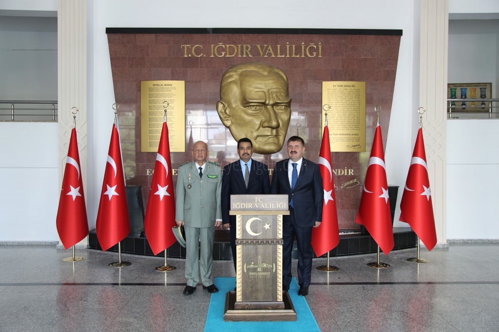 Moritanya Büyükelçisi Vali Sarıibrahim'i Ziyaret etti