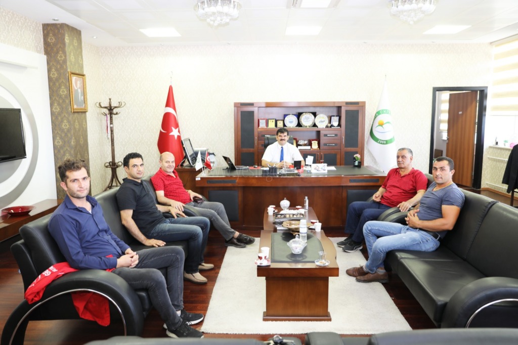 Iğdır Üniversitesi Genel Sekreteri Ahmet Kızılkurta Hayırlı Olsun Ziyaretleri Sürüyor