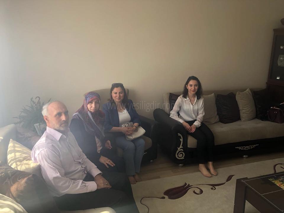 SEMA ÜNLÜ GAZİMİZİ ZİYARET ETTİ