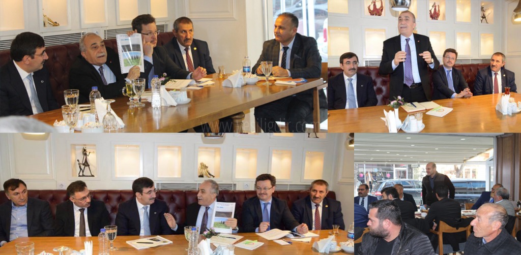 Tarım Bakanı İle yerinde bir toplantı