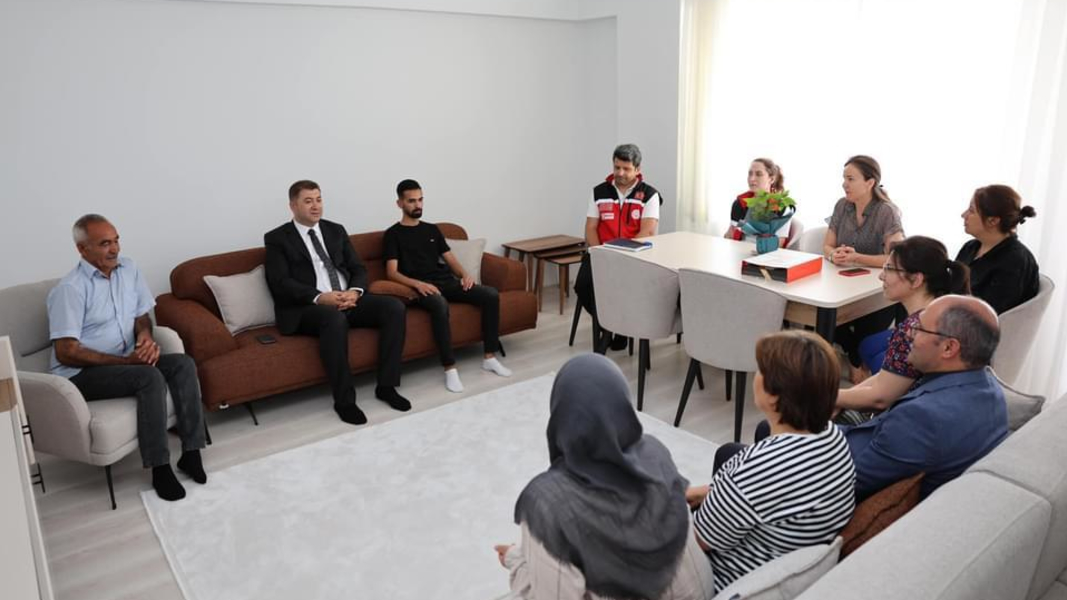 Iğdır Valiliği'nden Gazimize Anlamlı Ziyaret