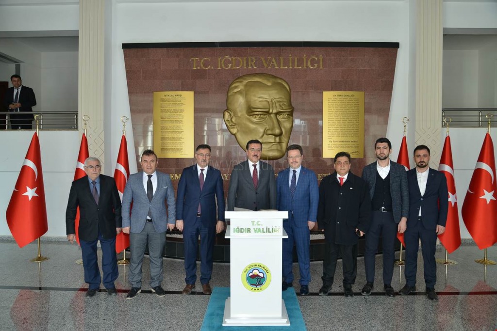 SN BÜLENT TÜFENKCİ VALİ ENVER ÜNLÜYÜ ZİYARET ETTİ