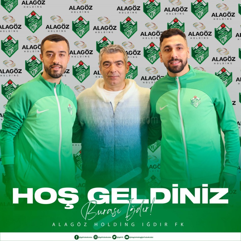 Alagöz Holding Iğdırspor'dan Yeni Transferler