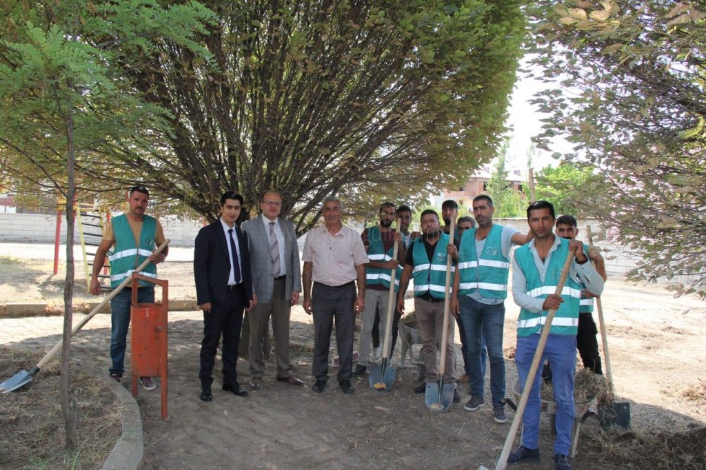 Iğdır Cumhuriyet Başsavcılığı Denetimli Serbestlik Müdürlüğünden Temiz Çevre Projesi ne Destek