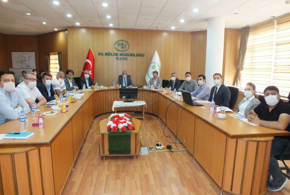 DSİ 24 BÖLGE MÜDÜRLÜĞÜNDEN DEĞERLENDİRME TOPLANTISI