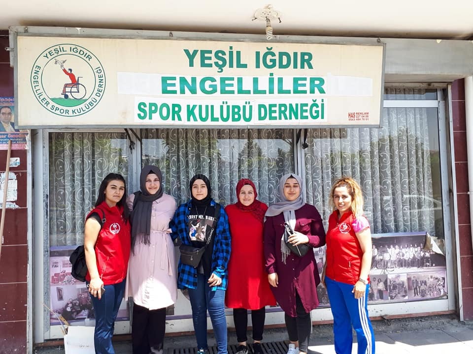 Yeşil Iğdır Engelliler Spor Kulübüne Anlamlı Ziyaret