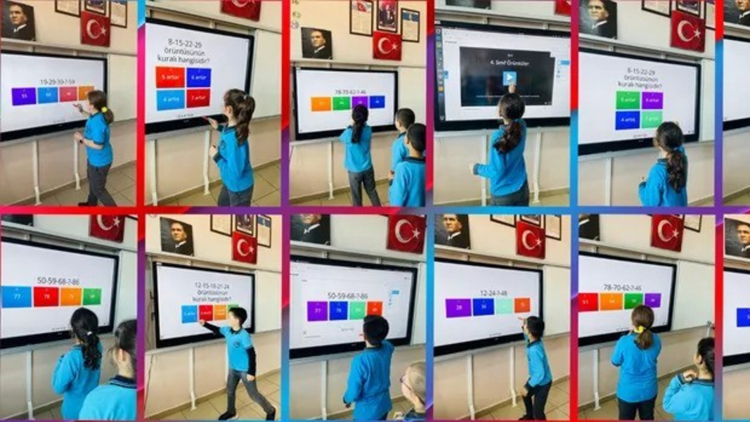 Çocuklar oynayarak öğreniyor
