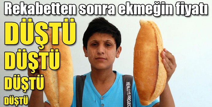 Iğdırda Ekmek 60 kuruşa düştü