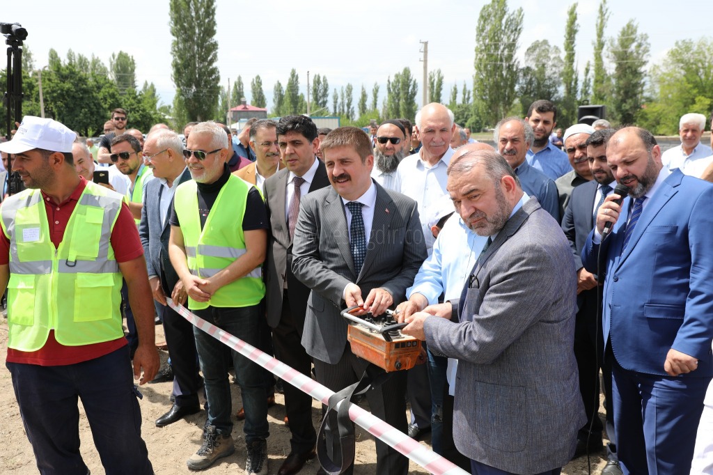 Iğdır Merkez Kız Yatılı Hafızlık Kuran Kursunun Temeli Atıldı