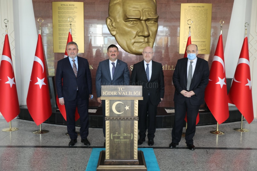 Cumhurbaşkanı Başdanışmanlarından Iğdır Valiliğine Ziyaret