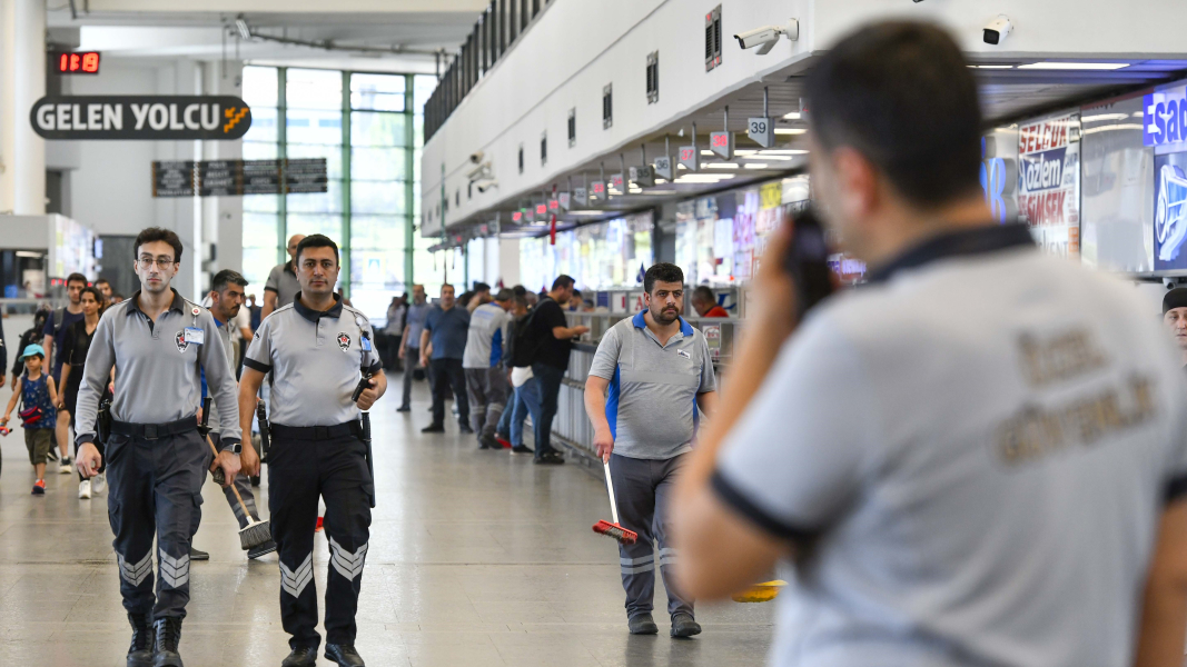 Kurban Bayramı öncesi AŞTİ’de üst düzey güvenlik önlemleri.