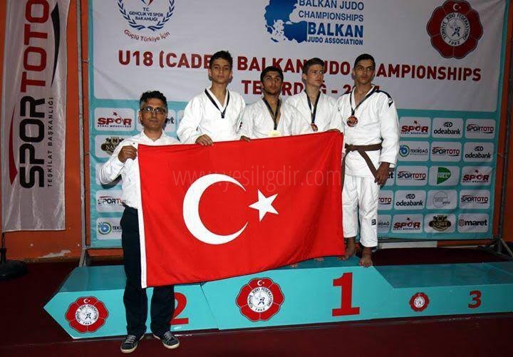 judoda bir balkan şampiyonu daha