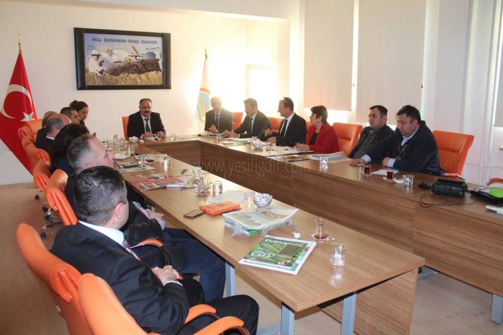 İl Müdürlüğünde İlçe ve Şube Müdürleri Koordinasyon Toplantısı Yapıldı
