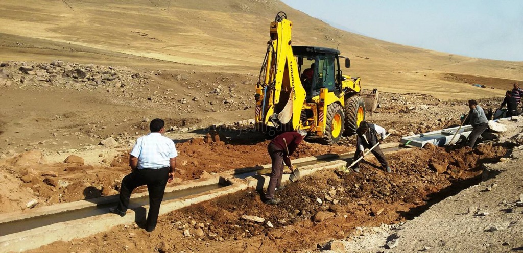 Cilli Köyünde Hayvanların Su Sıkıntısı Giderildi