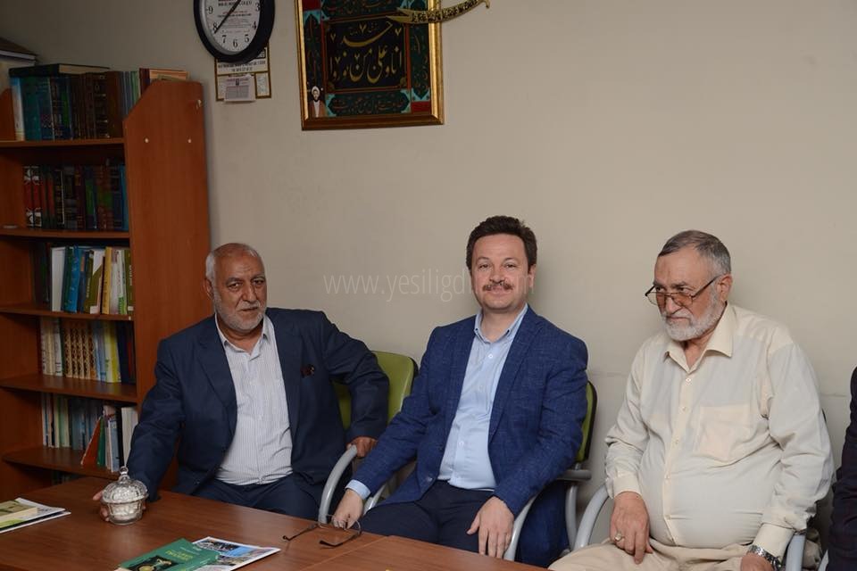 VALİ ÜNLÜ EHL-İ BEYT ALİMLERİ DERNEĞİYLE BAYRAMLAŞTI