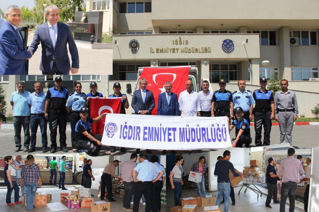 IĞDIR POLİSİ TERÖRLE MÜCADELE EDEN ARKADAŞLARINI UNUTMADI