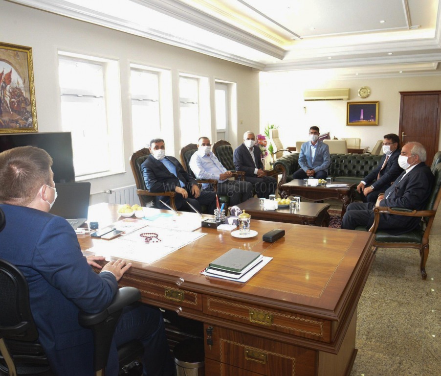 Özgündüzden Vali Sarıibrahime Hayırlı Olsun Ziyareti
