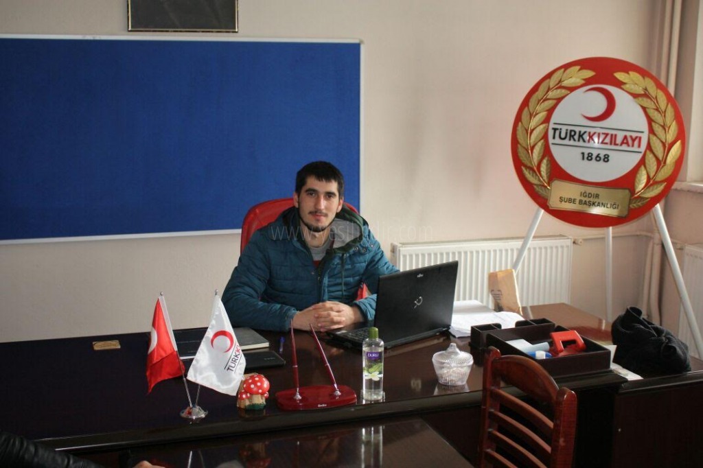 Türk Kızılayı Gençlik Kolları Iğdır İl Başkanlığına Muhammet İz atandı