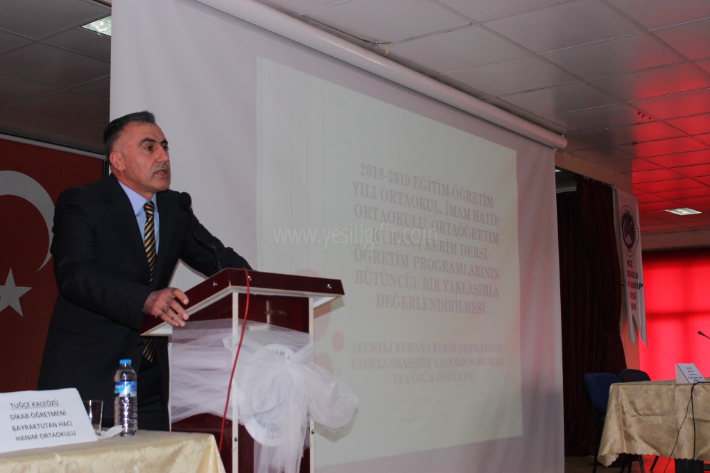 ÖĞRETMENLERE DKAB ÖĞRETMEN GELİŞİM SEMİNERİ VERİLDİ