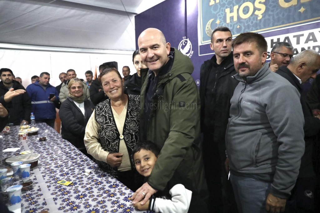 Bakan Soylu Samandağda İftar Programına Katıldı