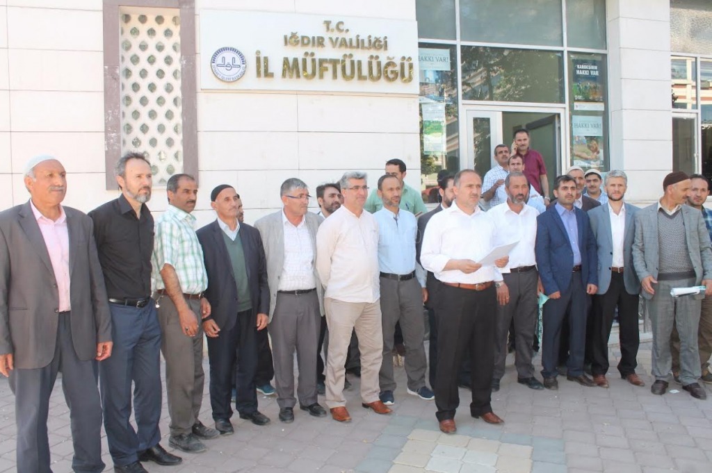 Diyanet İşleri Başkanımız Prof Dr Mehmet GÖRMEZe Bir Destekte Iğdırdan Geldi