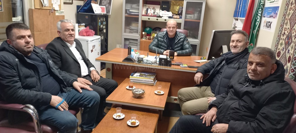 AK PARTİ KARAKOYUNLU İLÇE BAŞKANI SÖNMEZ POLATTAN GAZETEMİZE NEZAKET ZİYARETİ