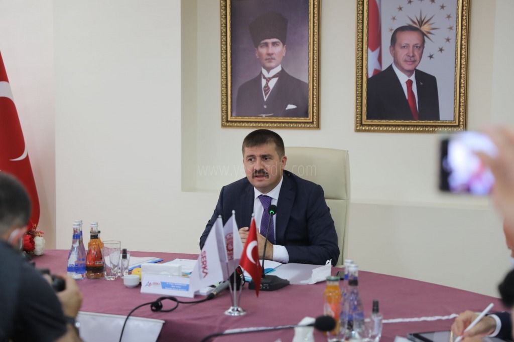 SERKA Yönetim Kurulu Toplantısı Vali H Engin Sarıibrahim Başkanlığında İlimizde Yapıldı