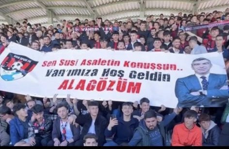SEN SUS ASALETİN KONUŞSUN VANIMIZA HOŞ GELDİN ALAGÖZÜM