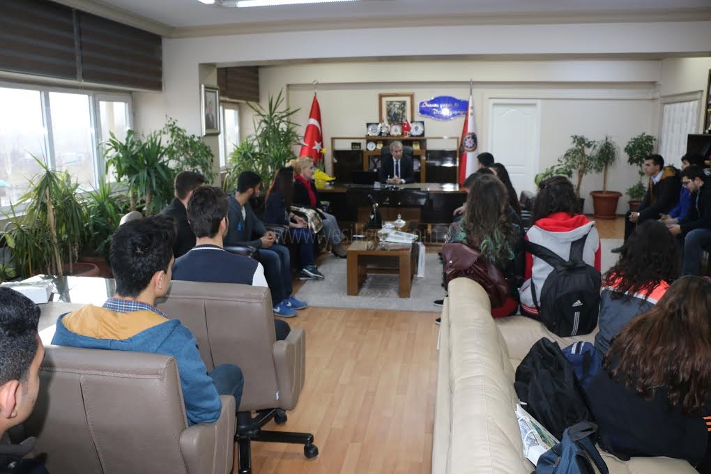 SPORCULAR EMNİYET MÜDÜRÜ YÜKSEL BABALI ZİYARET ETTİ