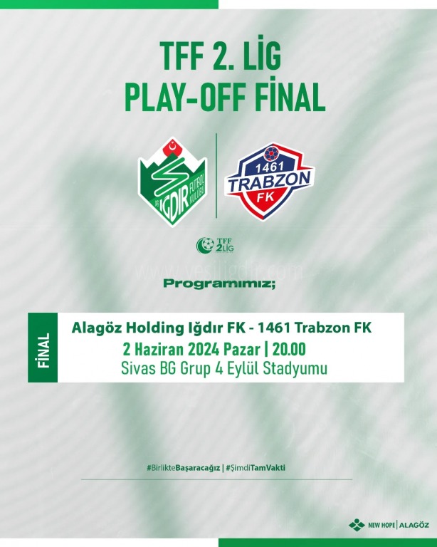 TFF 2 Lig Play-Off Final Maçı Sivas'ta Oynanacak