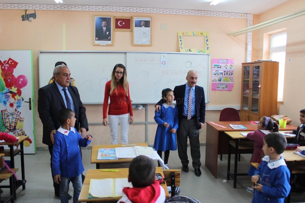 MİLLİ EĞİTİM MÜDÜRÜ HAKAN CIRITTEN KÖY OKULLARINA ZİYARET